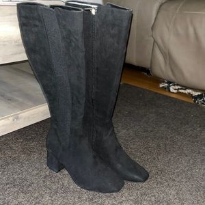 New York and Company tall boots faux suede. Never worn new in box!